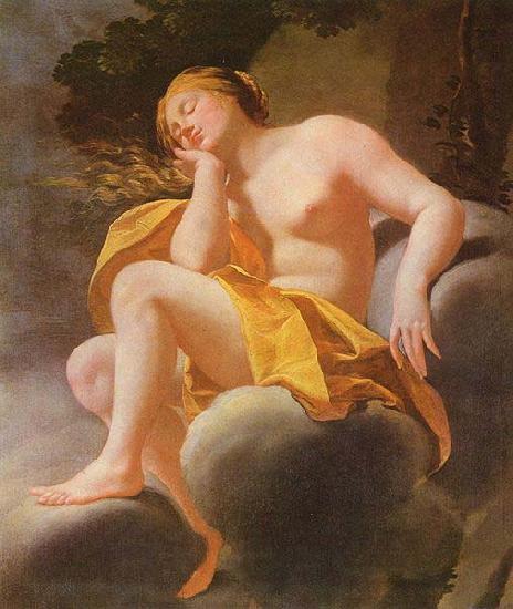 Simon Vouet Sleeping Venus oil painting picture